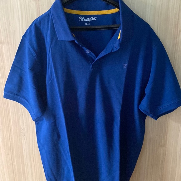 Wrangler Other - Wrangler Royal blue Mens Polo T-shirt.( NWOT)